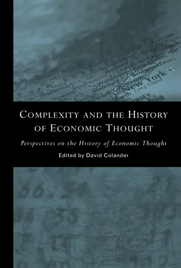 Cover of Complexity and the History of Economic Thought