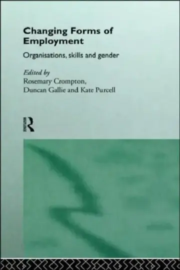 Cover of Changing Forms of Employment