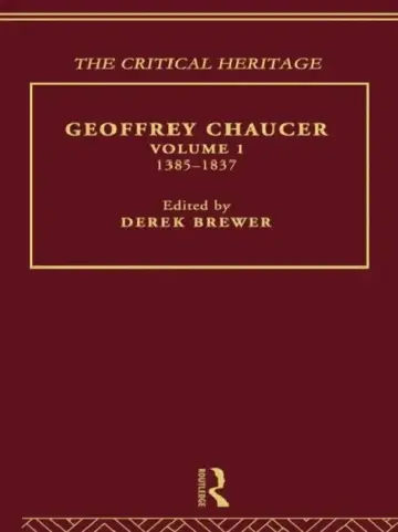 Cover of Geoffrey Chaucer