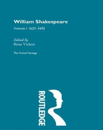 Cover of William Shakespeare