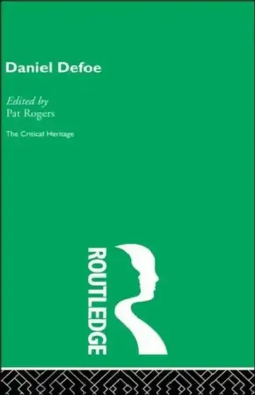 Cover of Daniel Defoe