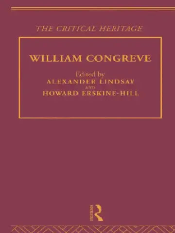 Cover of William Congreve