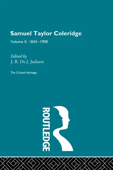 Cover of Samuel Taylor Coleridge