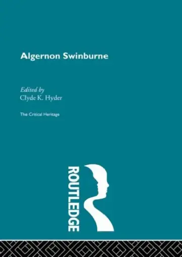 Cover of Algernon Swinburne