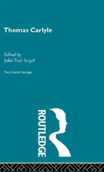 Cover of Thomas Carlyle