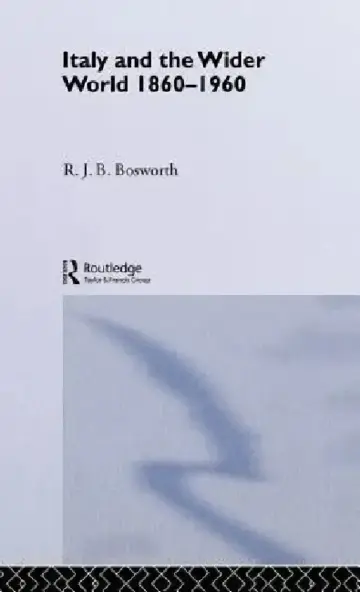 Cover of Italy and the Wider World