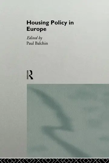 Cover of Housing Policy in Europe