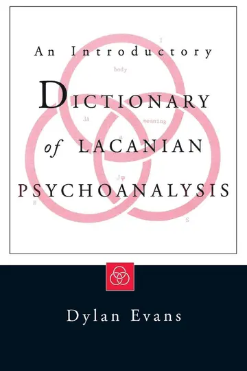 Cover of An Introductory Dictionary of Lacanian Psychoanalysis