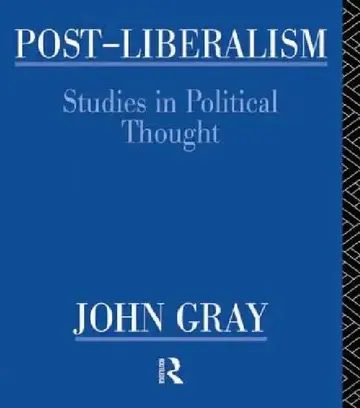 Cover of Post-Liberalism