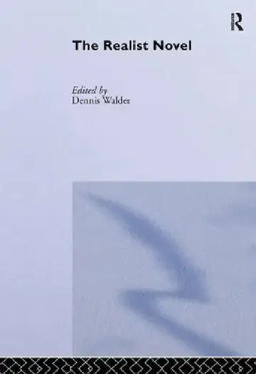 Cover of The Realist Novel