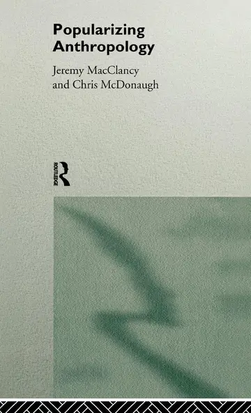 Cover of Popularizing Anthropology