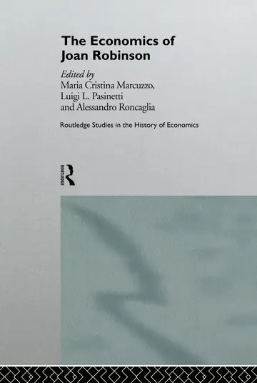 Cover of The Economics of Joan Robinson