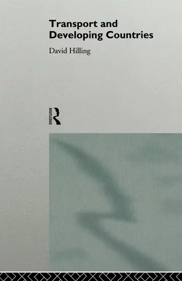 Cover of Transport and Developing Countries