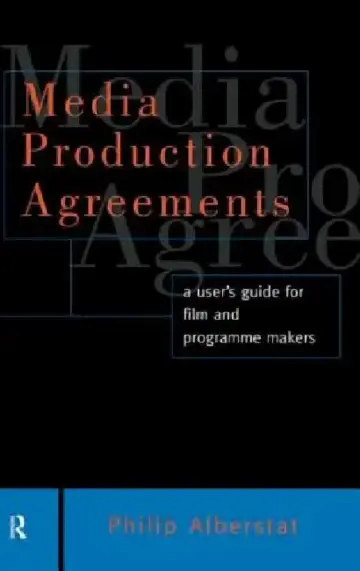 Cover of Media Production Agreements