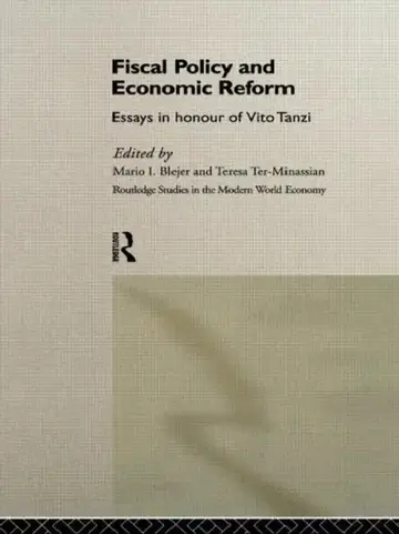 Cover of Fiscal Policy and Economic Reforms