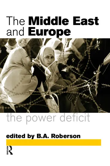 Cover of The Middle East and Europe