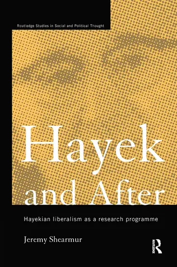 Cover of Hayek and After
