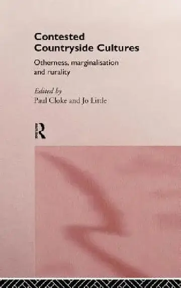 Cover of Contested Countryside Cultures