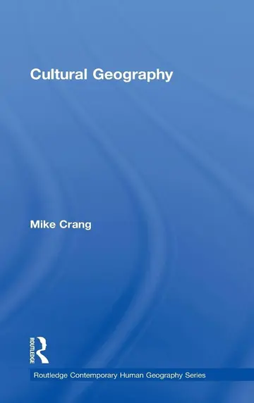 Cover of Cultural Geography
