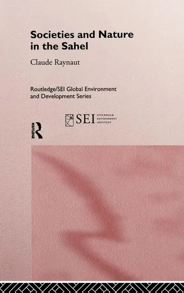 Cover of Societies and Nature in the Sahel