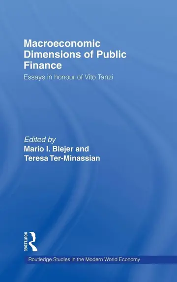 Cover of Macroeconomic Dimensions of Public Finance