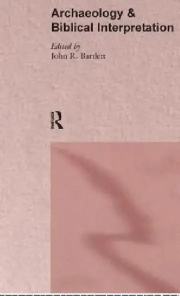 Cover of Archaeology and Biblical Interpretation