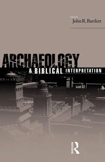 Cover of Archaeology and Biblical Interpretation