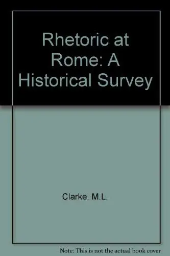 Cover of Rhetoric at Rome