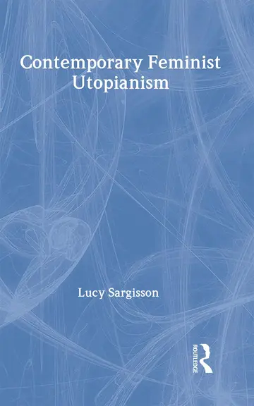 Cover of Contemporary Feminist Utopianism