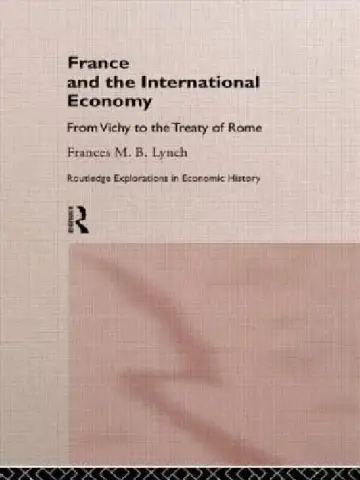 Cover of France and the International Economy