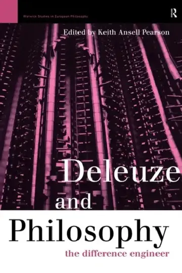Cover of Deleuze and Philosophy