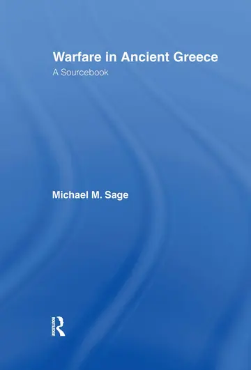 Cover of Warfare in Ancient Greece