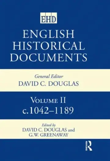 Cover of English Historical Documents