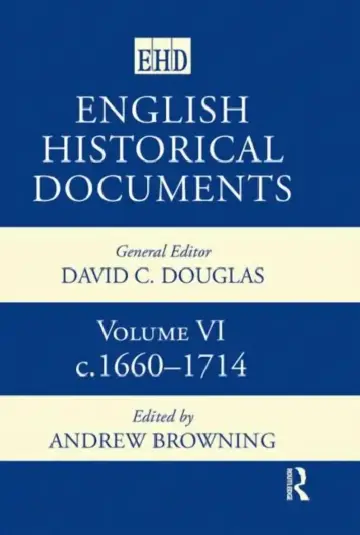 Cover of English Historical Documents