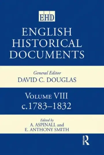 Cover of English Historical Documents