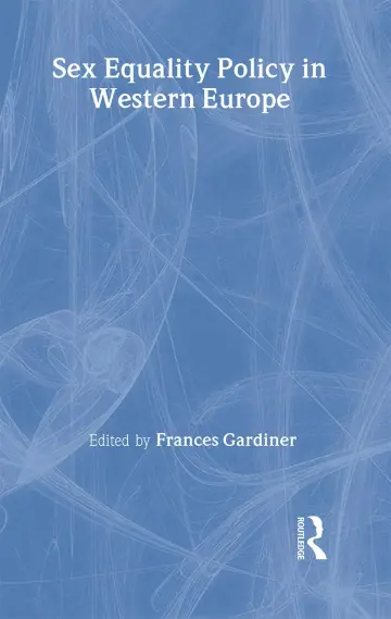 Cover of Sex Equality Policy in Western Europe