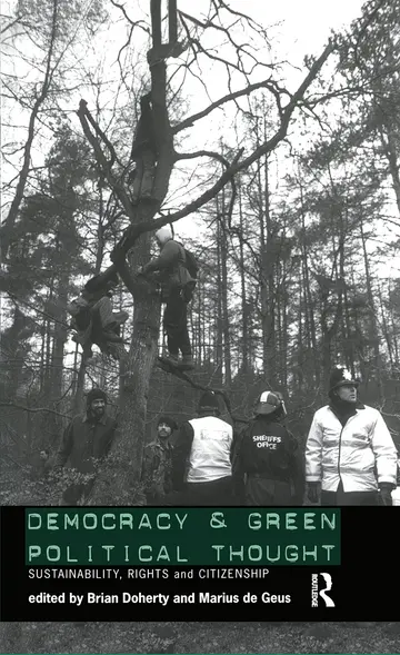 Cover of Democracy and Green Political Thought