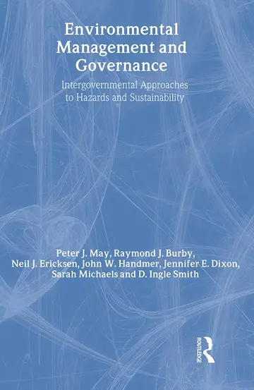 Cover of Environmental Management and Governance