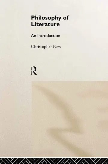 Cover of Philosophy of Literature