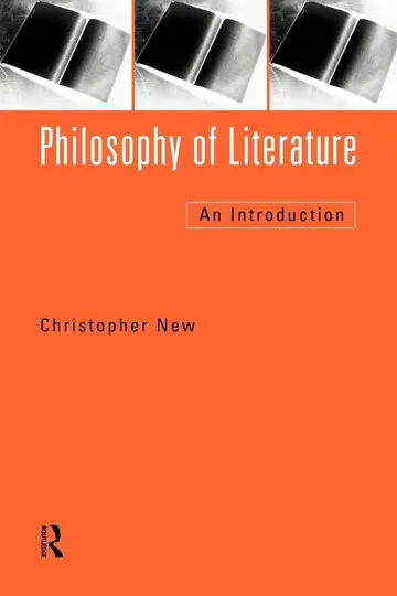 Cover of Philosophy of Literature
