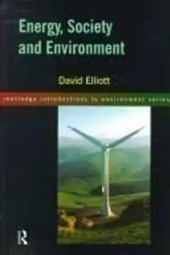 Cover of Energy, Society and Environment