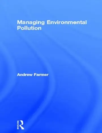 Cover of Managing Environmental Pollution