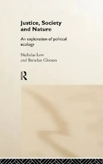 Cover of Justice, Society and Nature
