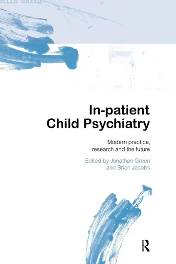 Cover of Inpatient Child Psychiatry