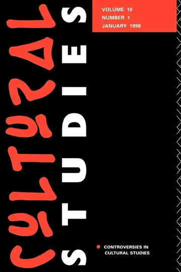 Cover of Cultural Studies Issue 10