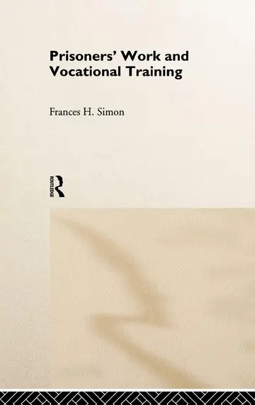 Cover of Prisoner's Work and Vocational Training