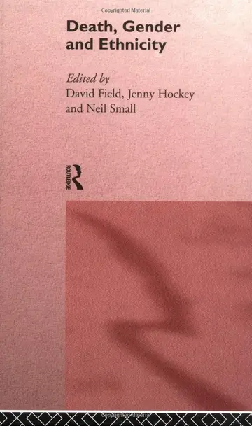 Cover of Death, Gender and Ethnicity