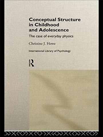 Cover of Conceptual Structure in Childhood and Adolescence