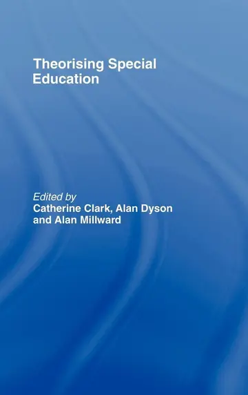 Cover of Theorising Special Education