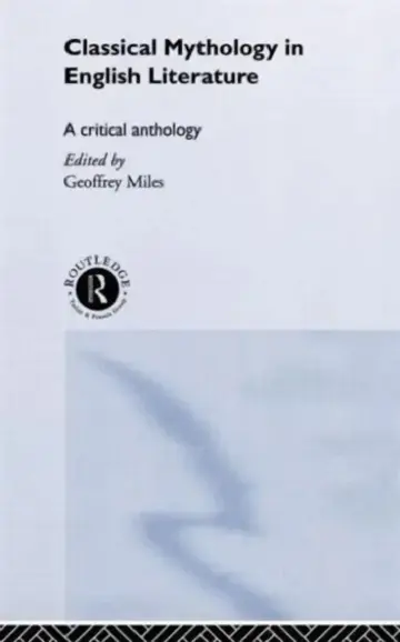 Cover of Classical Mythology in English Literature